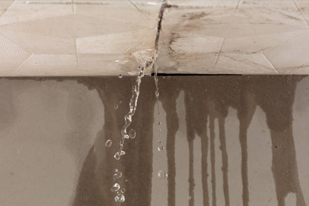 Professional Burst Pipe Cleanup technician working in Southport, ME